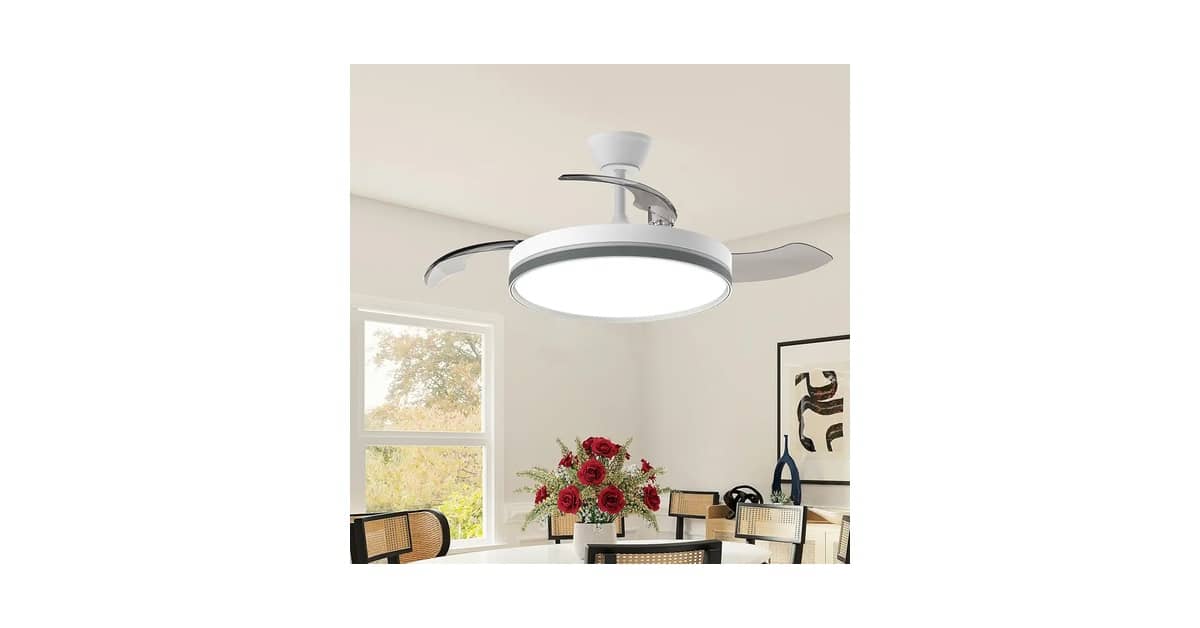 Melhor Ventilador de Teto para Sala: Potência e Silêncio