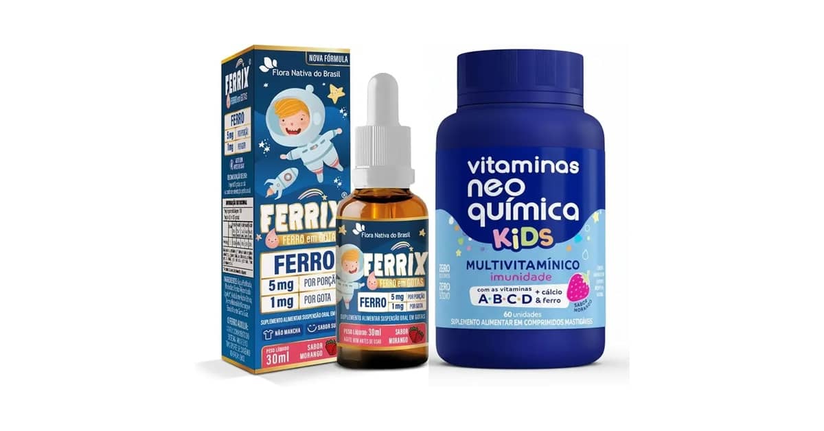 Melhor Vitamina Infantil para Anemia: Opções Essenciais