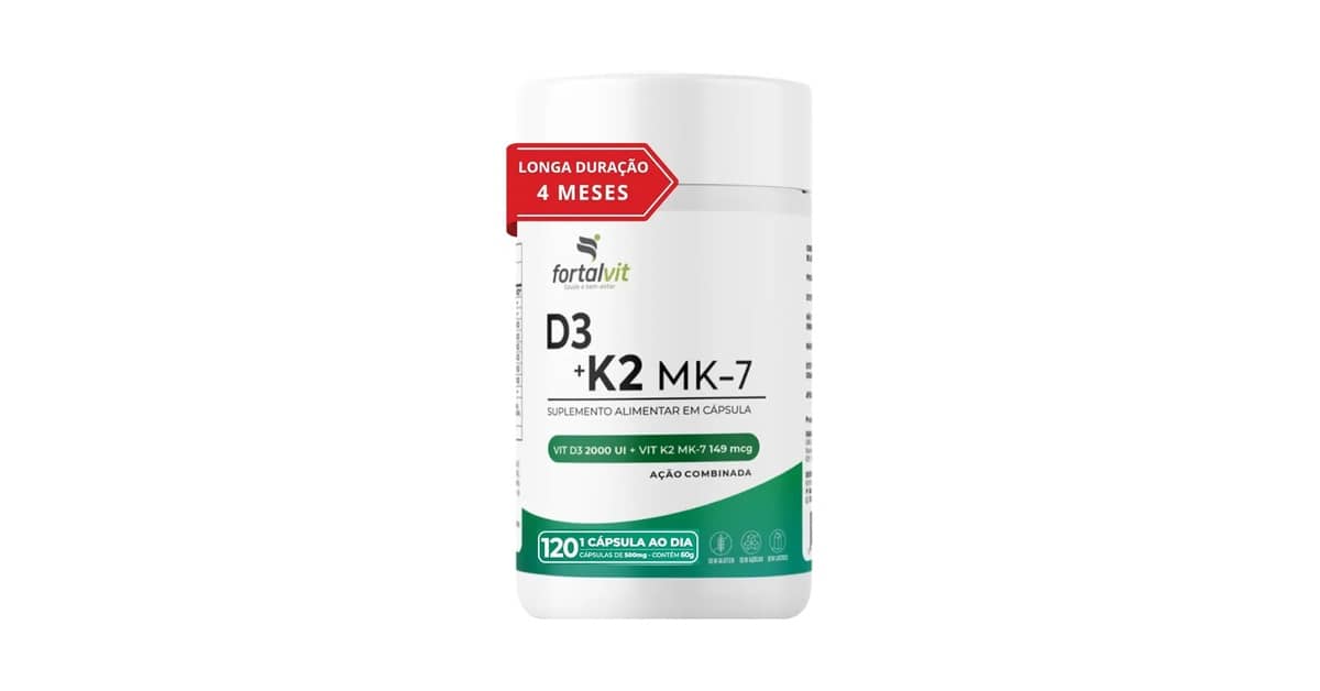 Melhor Vitamina K2 D3: Guia Completo e Comparativo