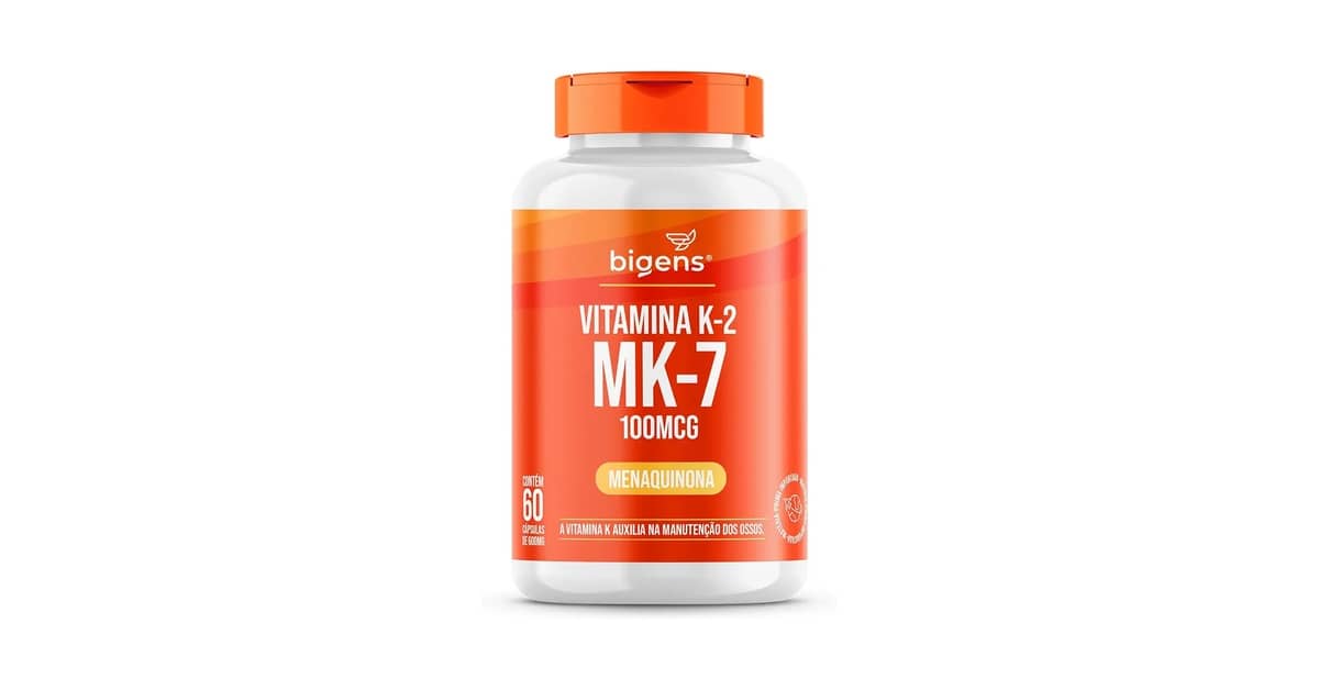 Melhor Vitamina K2 do Mercado: MK-7 Essencial para Saúde Óssea