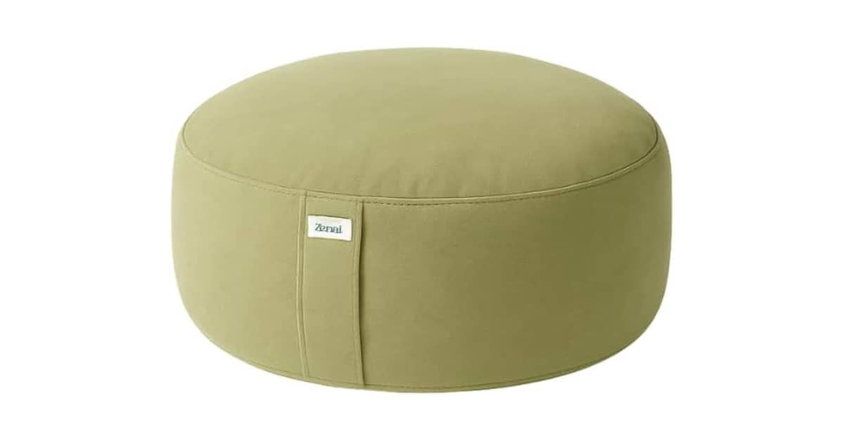 Melhores almofadas de meditação (zafus) para postura correta: Qual Escolher?