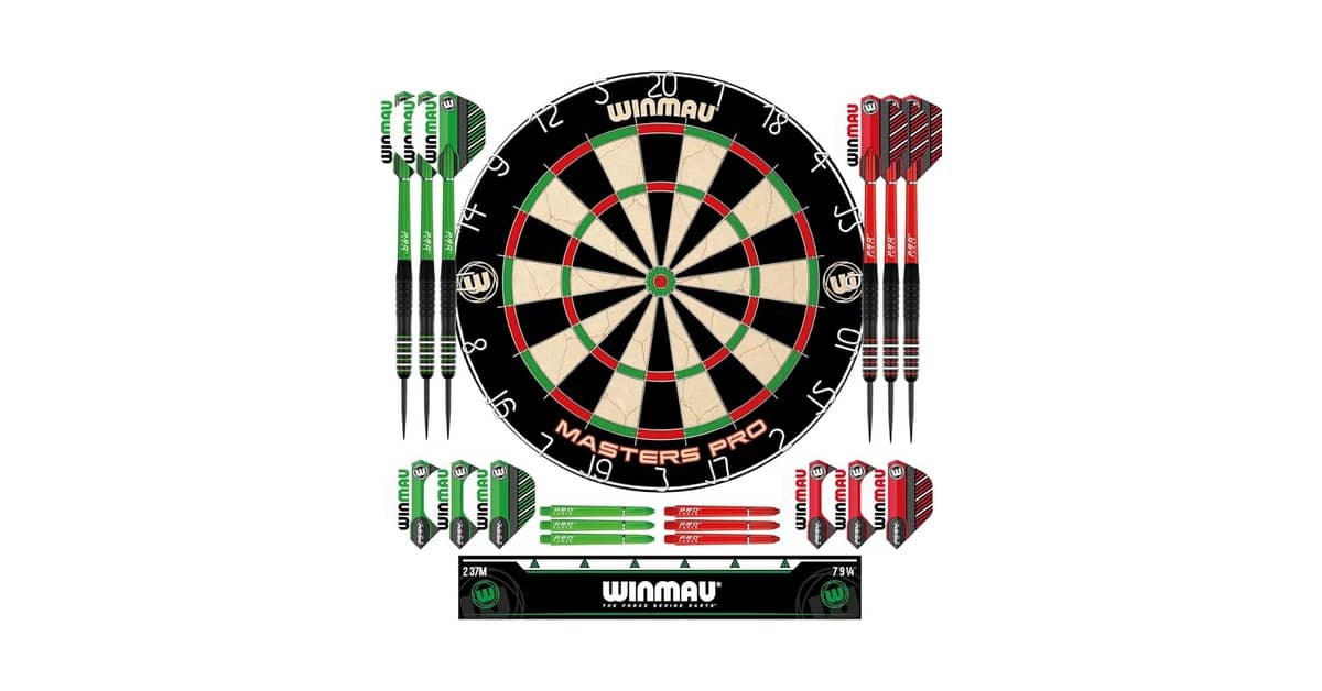 Melhores Alvos de Dardos Profissionais: Top 4 Sisal