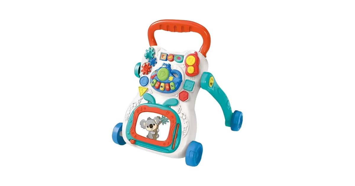 Melhores andadores para bebê com atividades musicais: Qual Escolher?