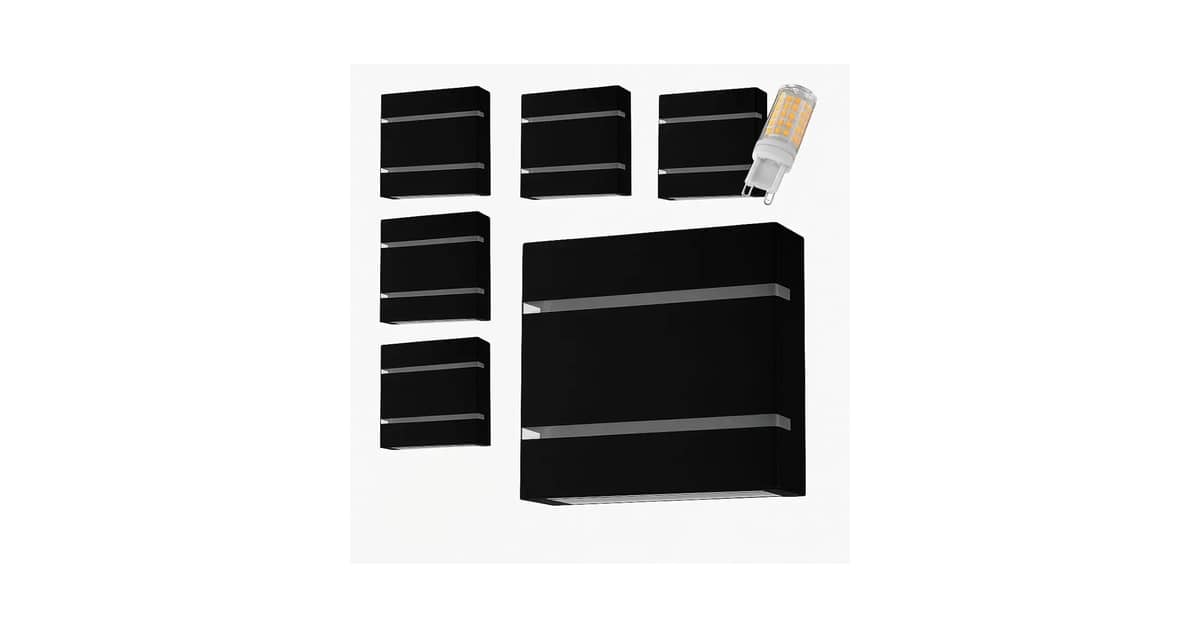 Melhores Arandelas Externas: 10 Modelos Resistentes