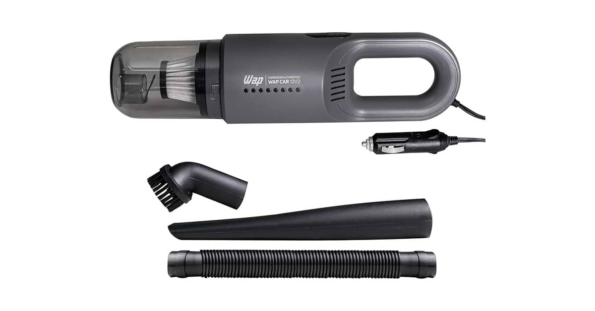 Melhores Aspiradores de Pó para Carro: 12V ou USB?
