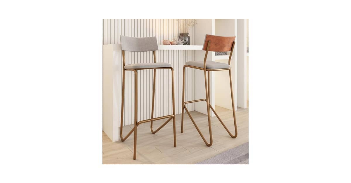 Melhores Banquetas para Cozinha: 10 Kits Modernos