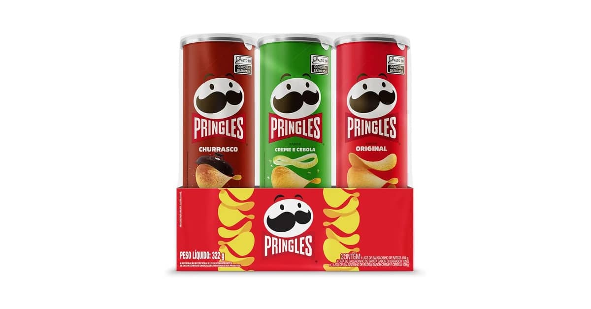 Melhores Batatas Chips: Pringles, Ruffles ou Fhom?