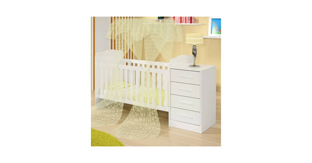 Melhores berços com cômoda acoplada: Qual Compensa?