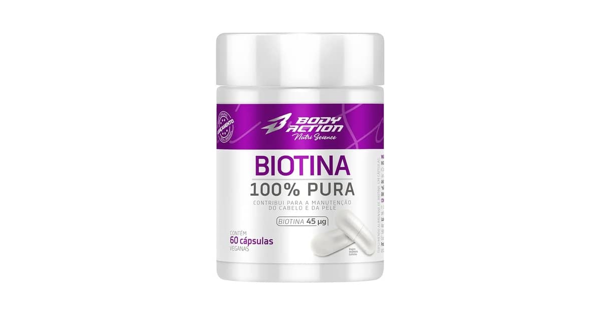 Melhores Biotinas para Cabelo e Unhas: Top 10