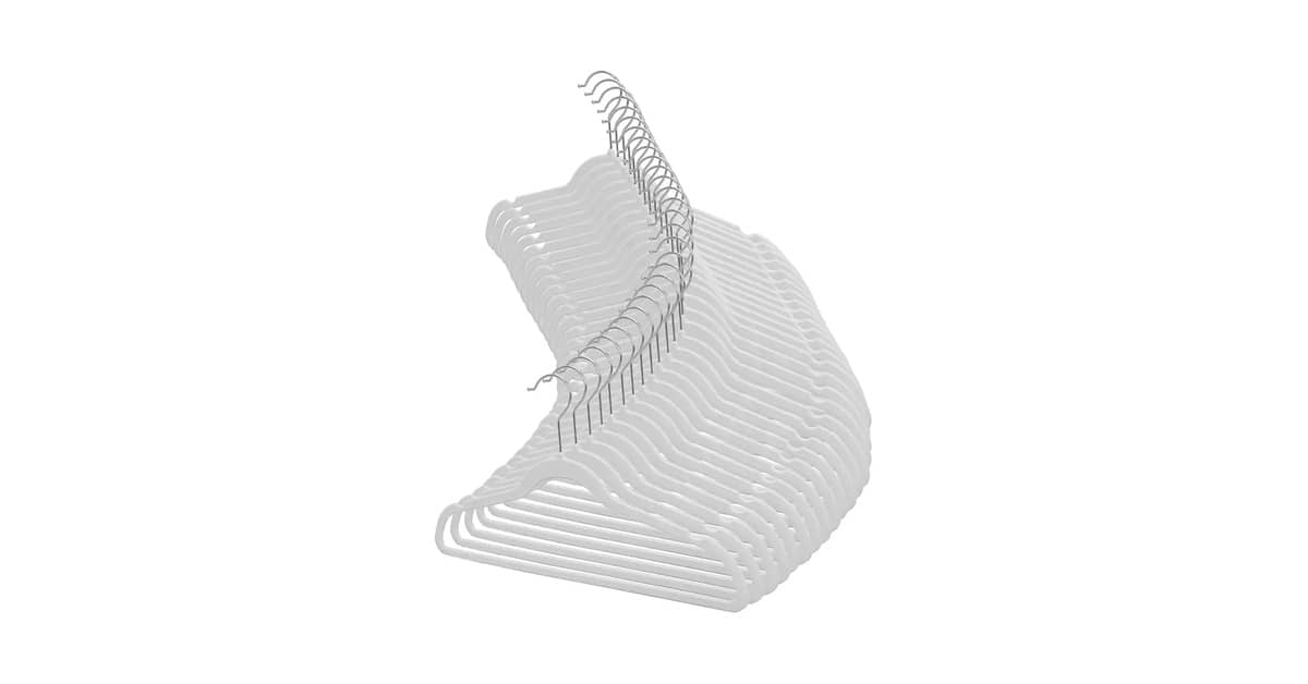 Melhores Cabides de Veludo Para Otimizar Espaço