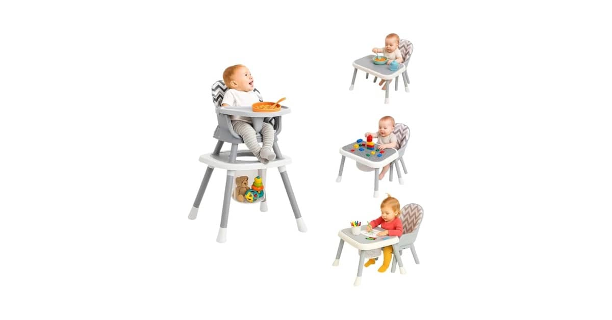 Melhores Cadeirões de Alimentação que Acoplam na Mesa: Top 2 Práticos