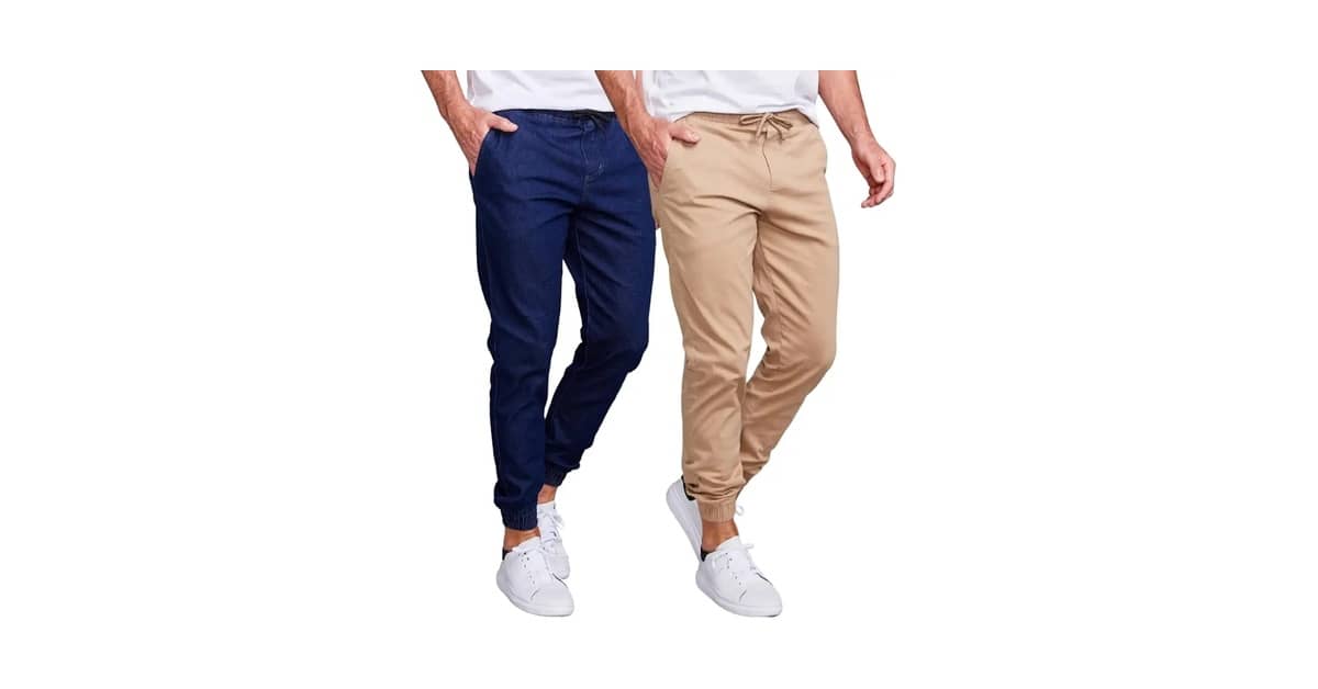 Melhores calças jogger masculinas: Guia de Compra