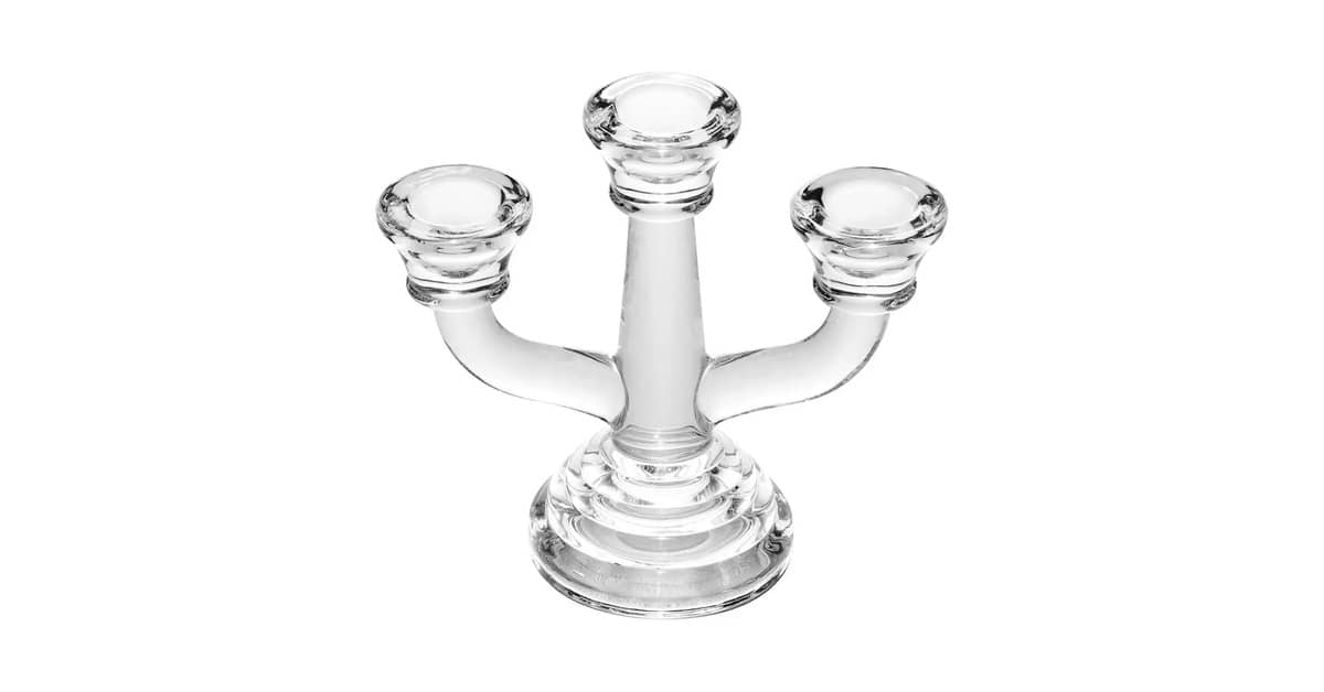 Melhores Candelabros: 10 Peças de Vidro e Metal