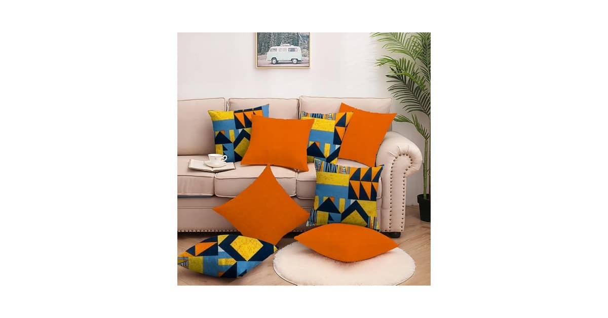Melhores Capas de Almofada com Estampa Geométrica: Como Combinar?