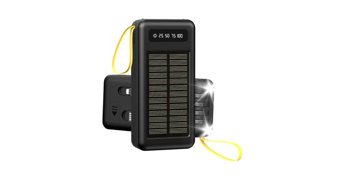 Melhores Carregadores Solares: 10 Opções Portáteis