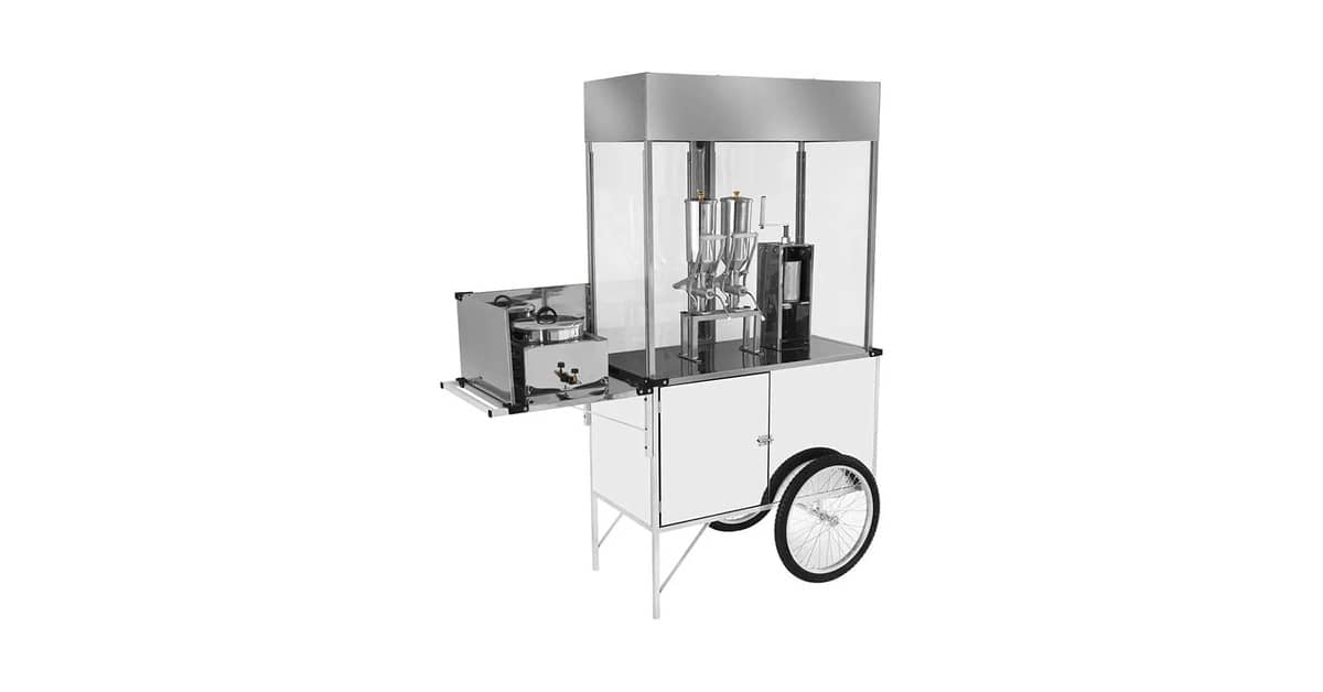 Melhores carrinhos de churros: Inox ou Branco?