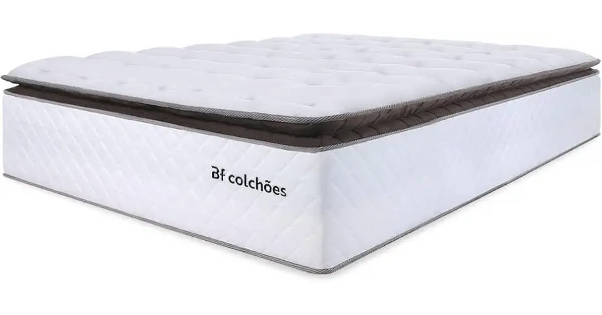 Melhores colchões queen size com molas ensacadas e pillow top: Guia de Conforto