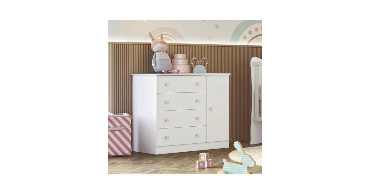 Melhores Cômodas para Bebê: Organização e Estilo