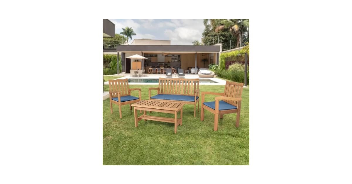 Melhores Conjuntos de Móveis para Área Externa Resistentes