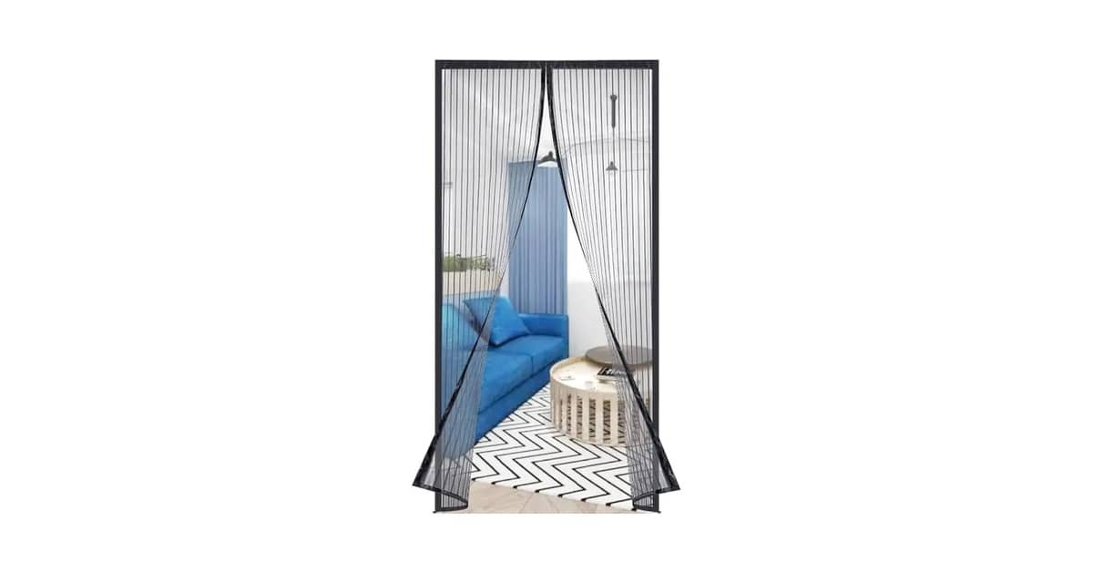 Melhores Cortinas Mosquiteiras Para Porta: 10 Opções Magnéticas