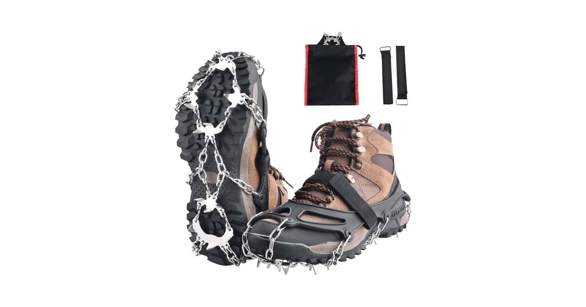 Melhores crampons para bota de montanhismo: Qual Escolher Para Neve?