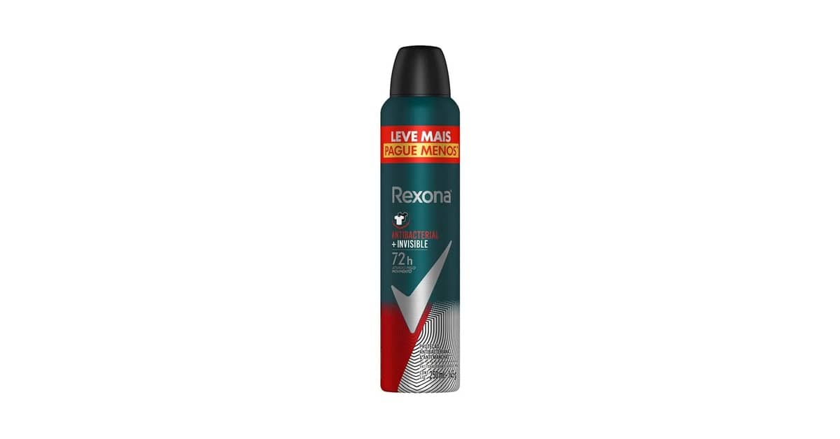Melhores desodorantes Rexona masculinos: Top 10