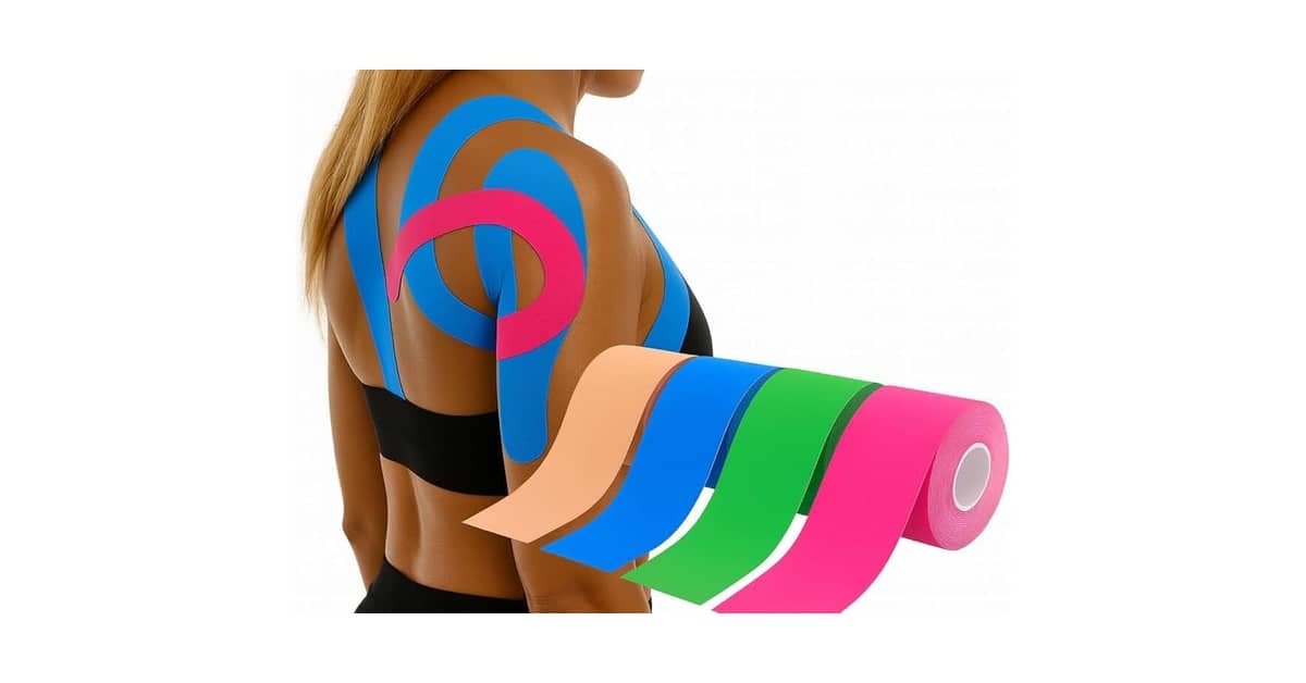 Melhores fitas de kinesio para suporte muscular: Qual a Ideal?