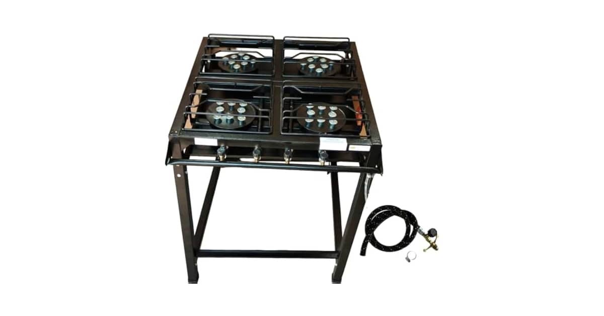 Melhores Fogões Industriais de 4 Bocas: Alta vs Baixa Pressão