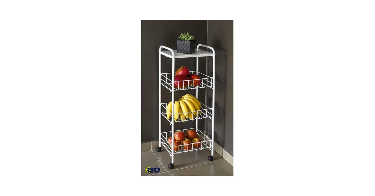 Melhores Fruteiras de 3 Andares para Cozinha: Qual a Mais Prática?
