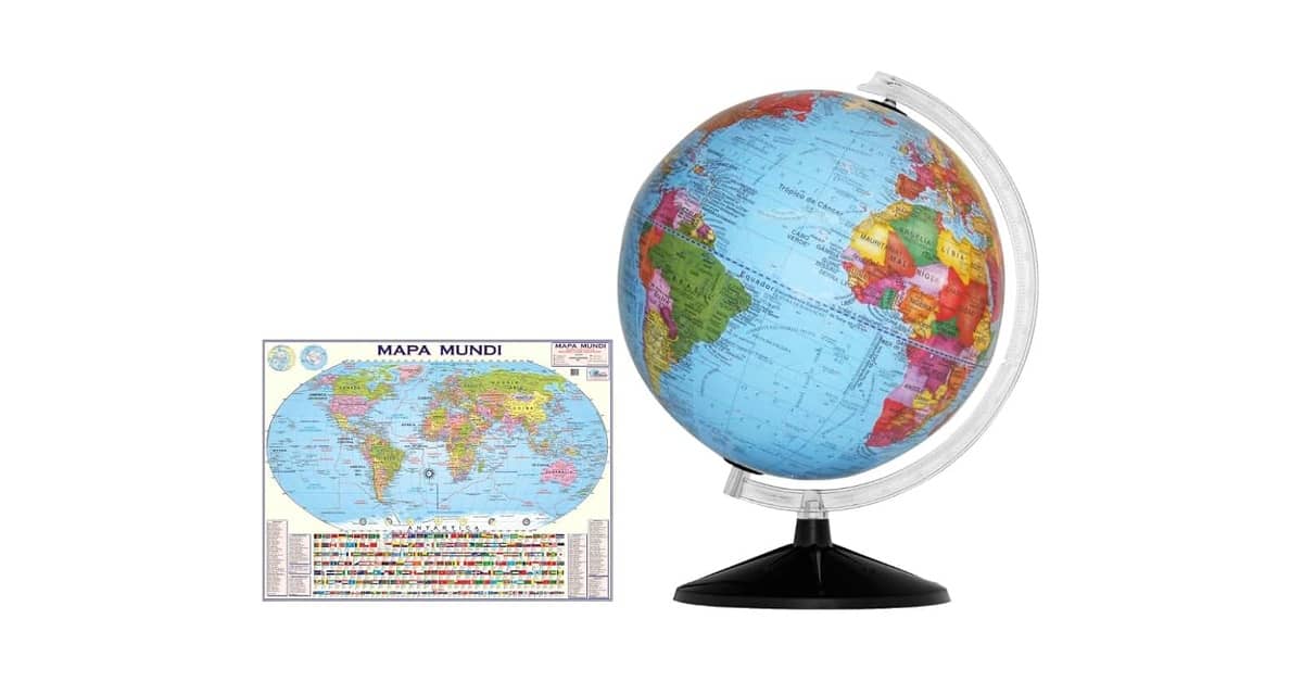 Melhores globos terrestres: Qual Escolher Para Estudo?
