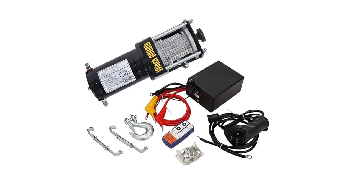 Melhores Guinchos Elétricos Para Off Road: Top 7