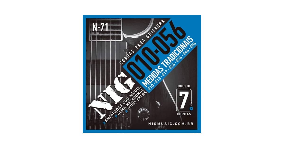 Melhores guitarras de 7 cordas para metal: 6 Opções de Peso