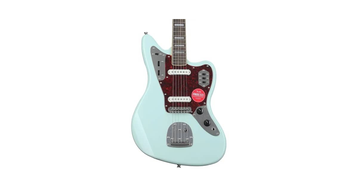 Melhores guitarras jaguar para surf music: Squier?