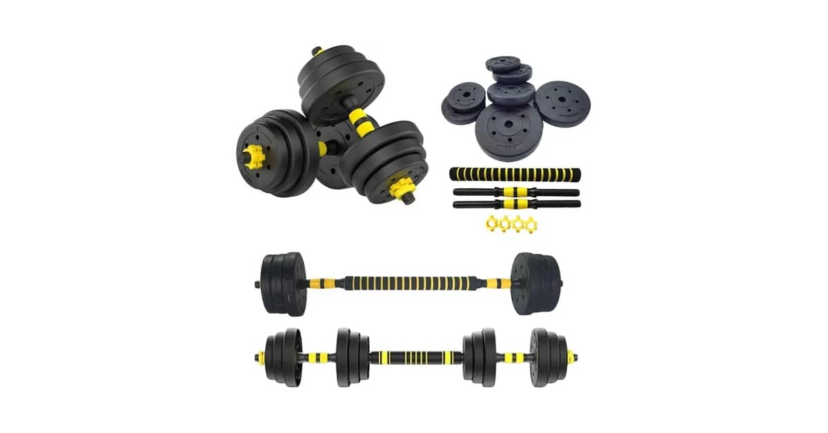 Melhores Halteres: 10 Opções para Treino em Casa