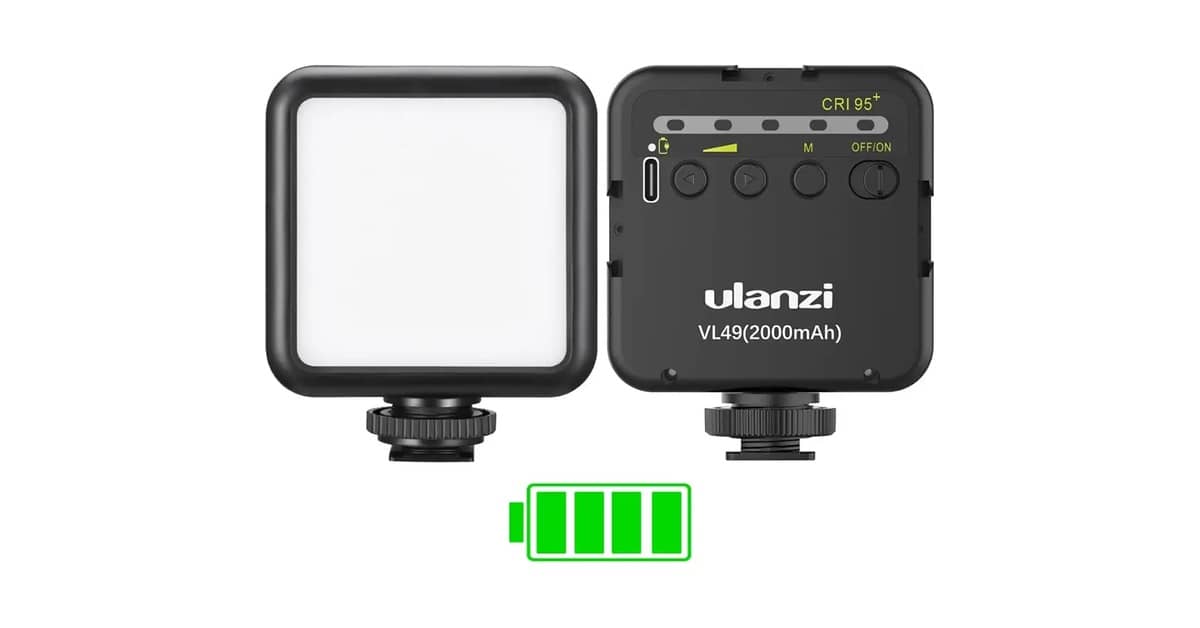 Melhores iluminadores de led para vídeo para Vlogs