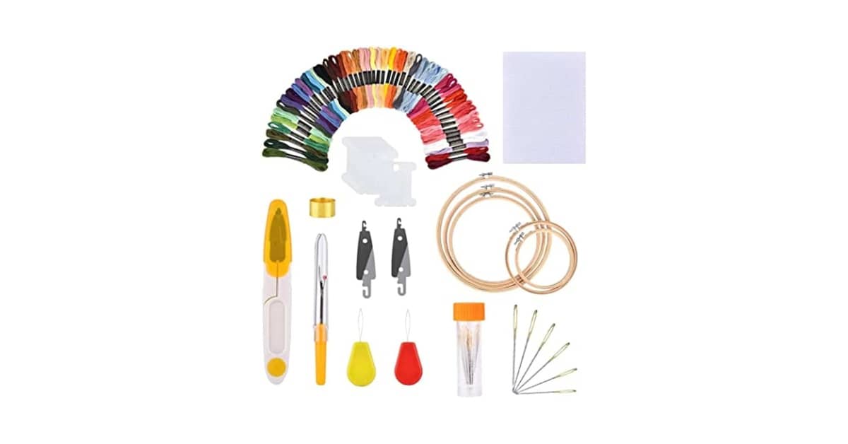 Melhores Kits de Bordado Para Iniciantes: 10 Sets Completos e Práticos