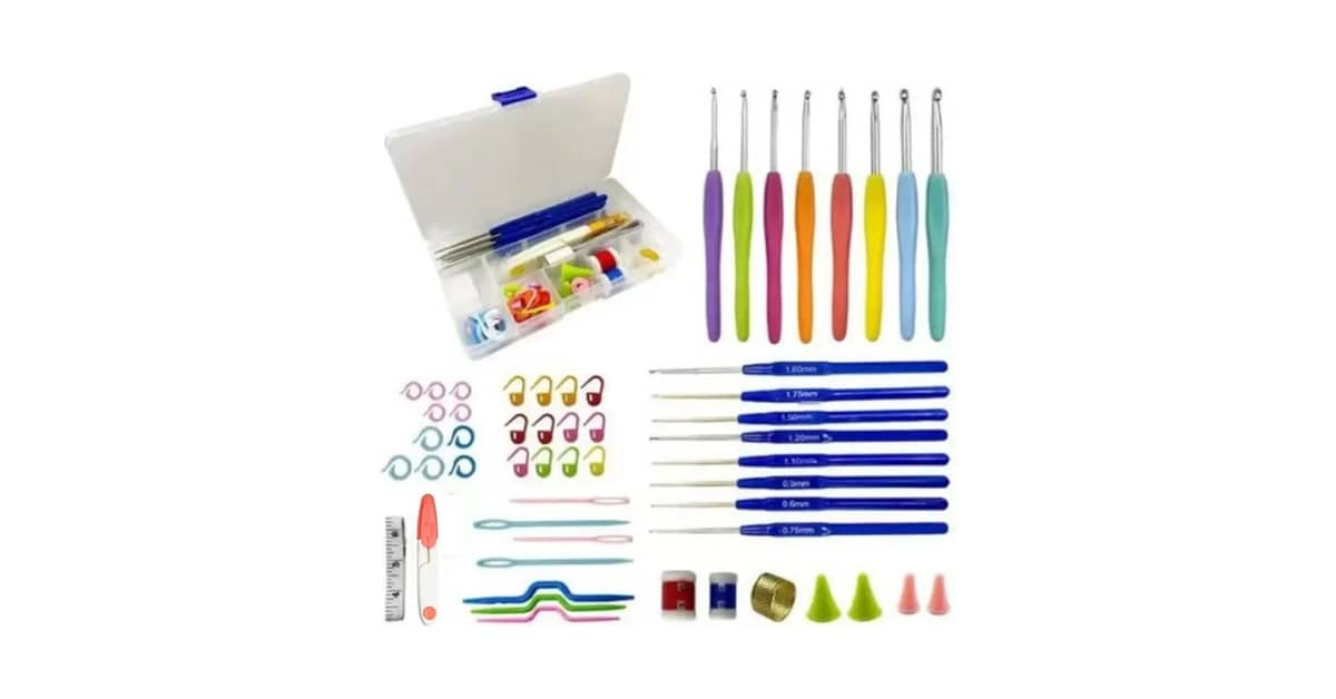 Melhores kits de crochê para iniciantes: 10 Opções
