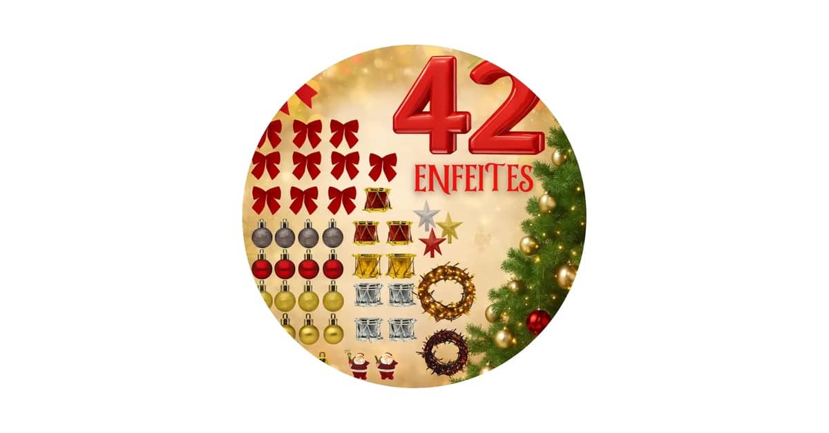 Melhores Kits de Enfeites de Natal: 10 Opções Completas e Práticas