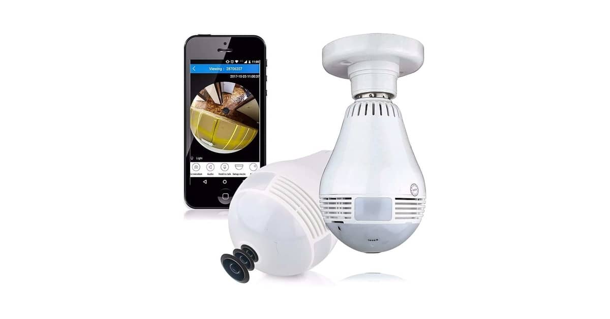 Melhores Lâmpadas Espiãs: Top 10 com Wi-Fi e Visão Noturna
