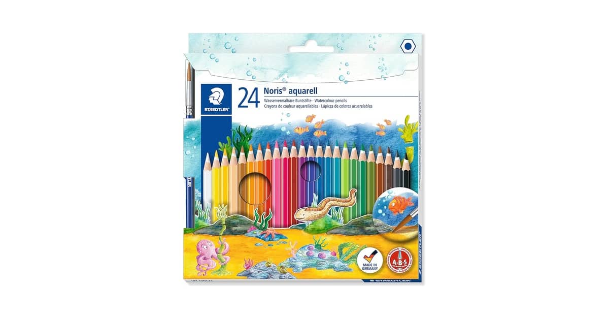 Melhores lápis de cor aquareláveis: Qual o Ideal?