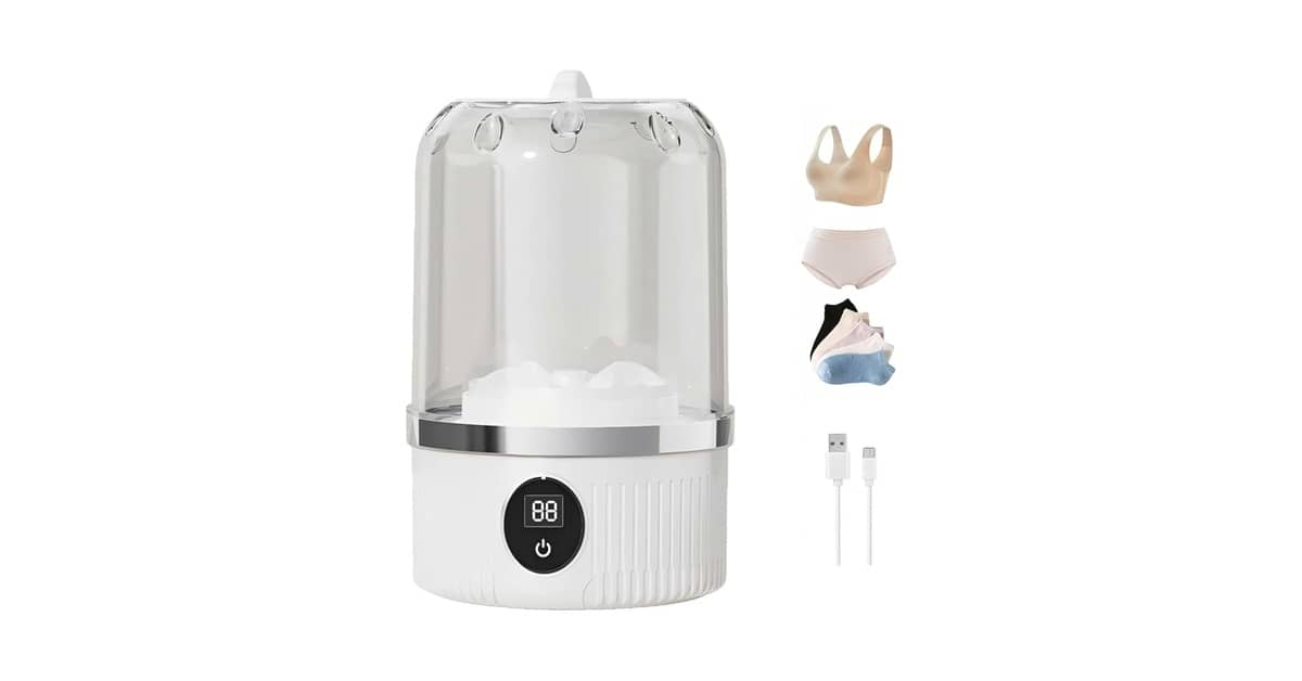 Melhores lavadoras de roupas com ciclo para roupas de bebê e delicadas: 10 Mini Modelos