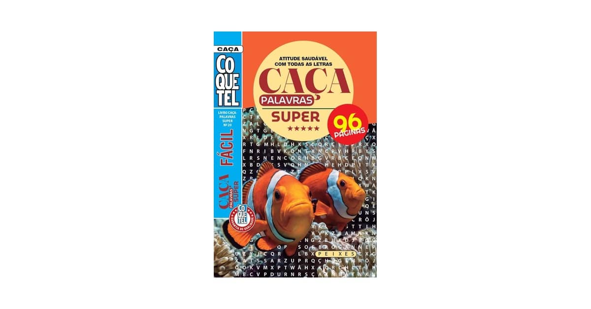 Melhores Livros de Caça Palavras com Letras Gigantes: 5 Opções Legíveis