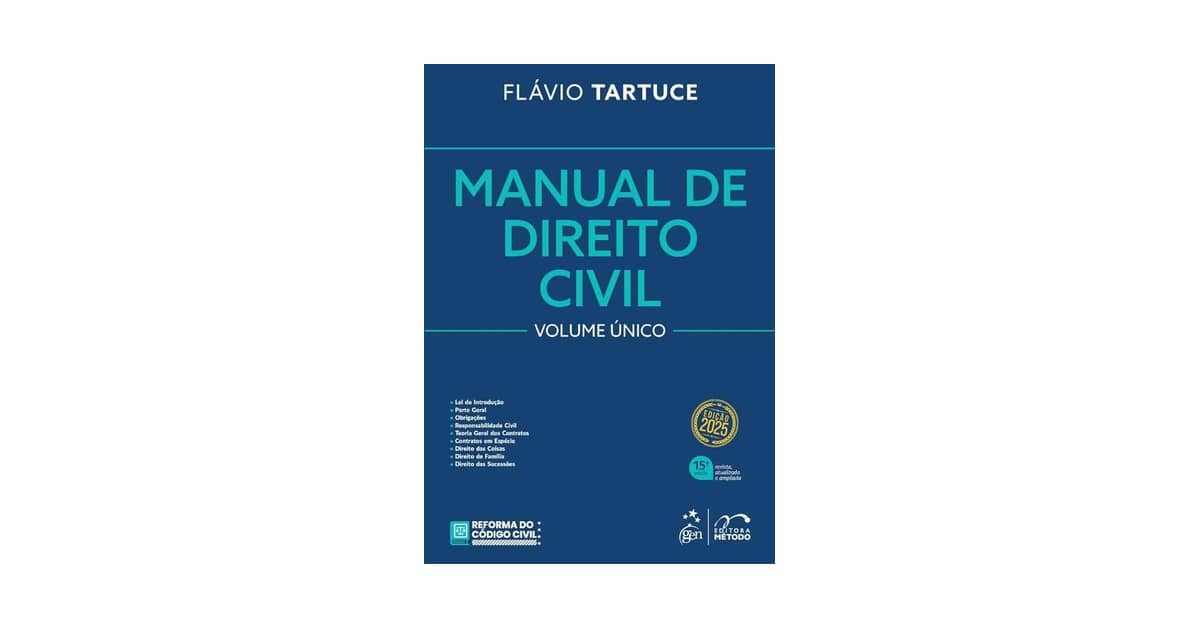Melhores livros de direito civil: Manuais e Cursos