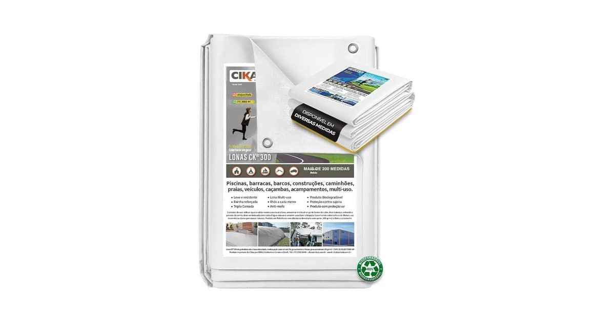 Melhores Lonas Impermeáveis Para Usar Como Toldo: 10 Opções Fortes