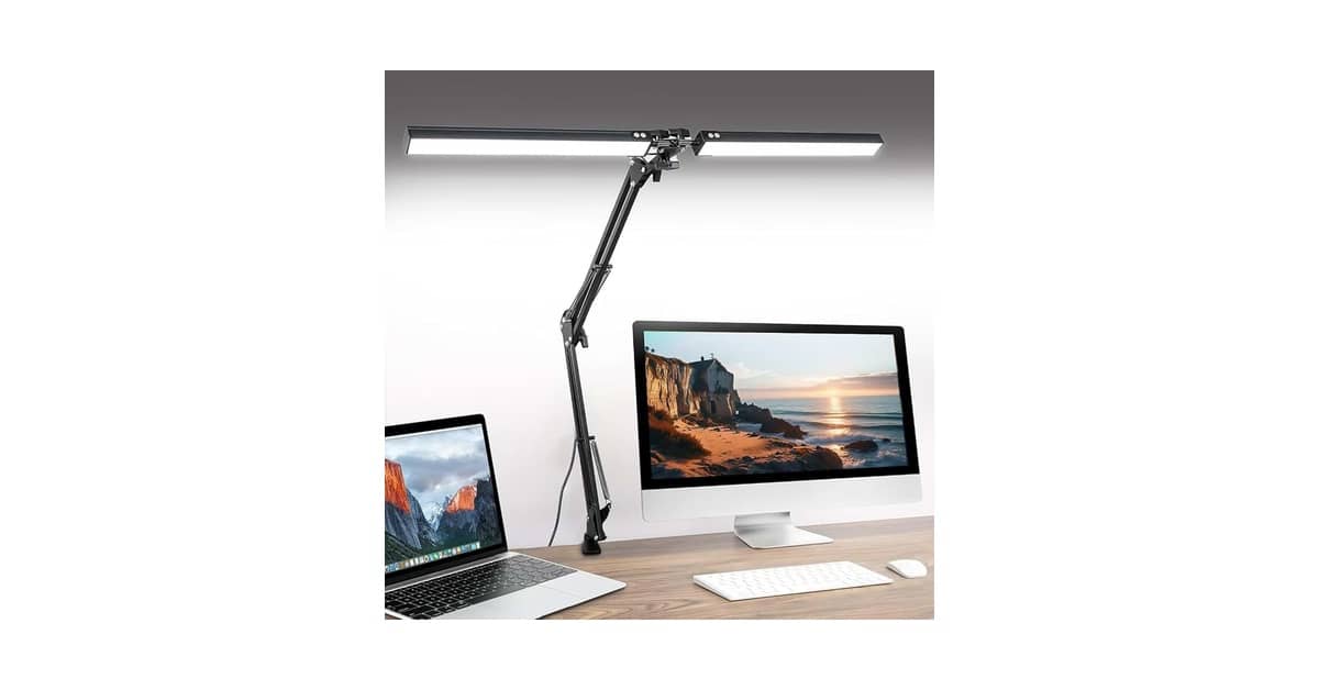 Melhores Luminárias de Mesa Articuladas p/ Estudo