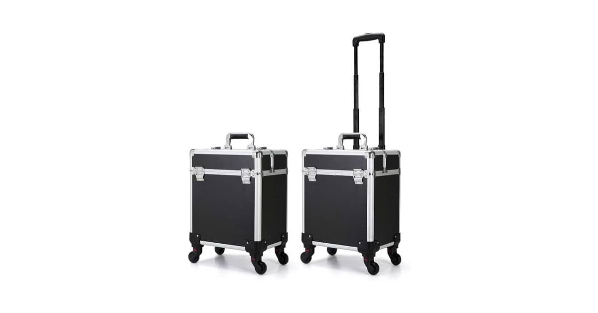 Melhores Maletas de Maquiagem com Rodinhas para Profissionais: Guia de Compra