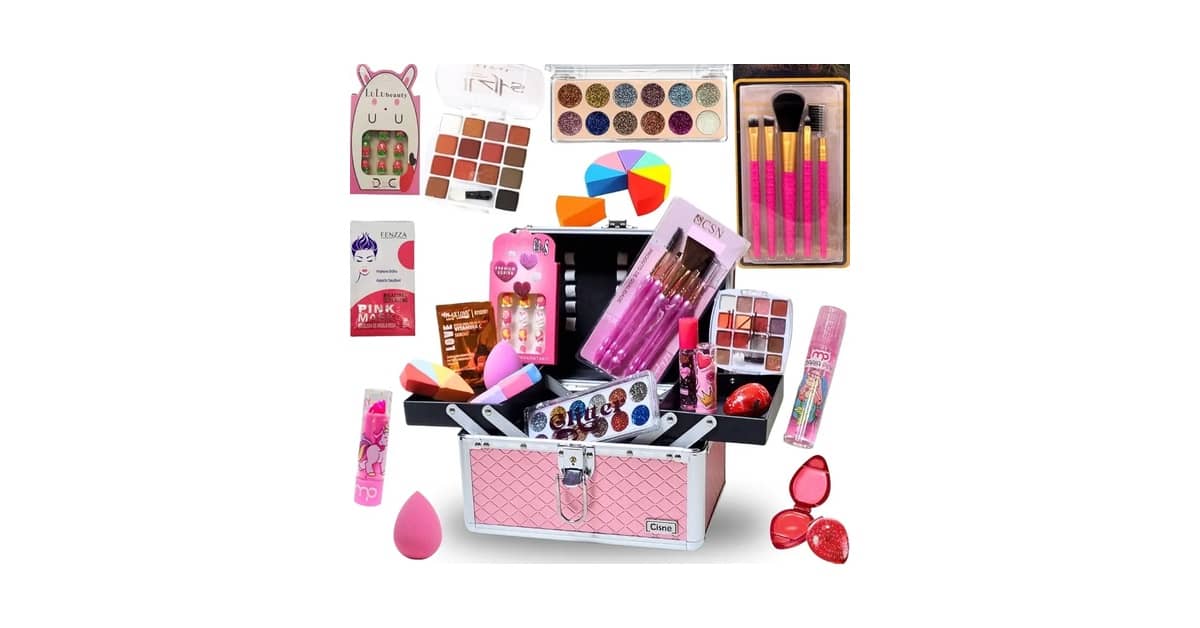 Melhores Maletas de Maquiagem Infantis: 10 Kits Seguros