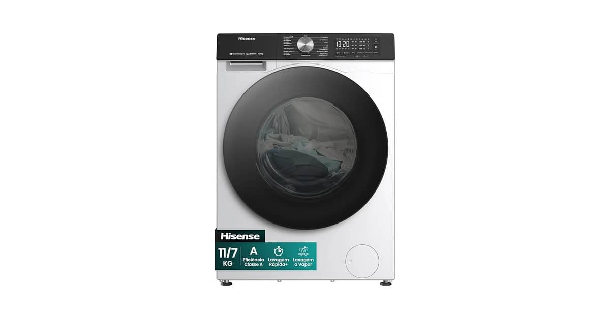 Melhores Máquinas de Lavar e Secar para Família Grande: Top 10 Potentes