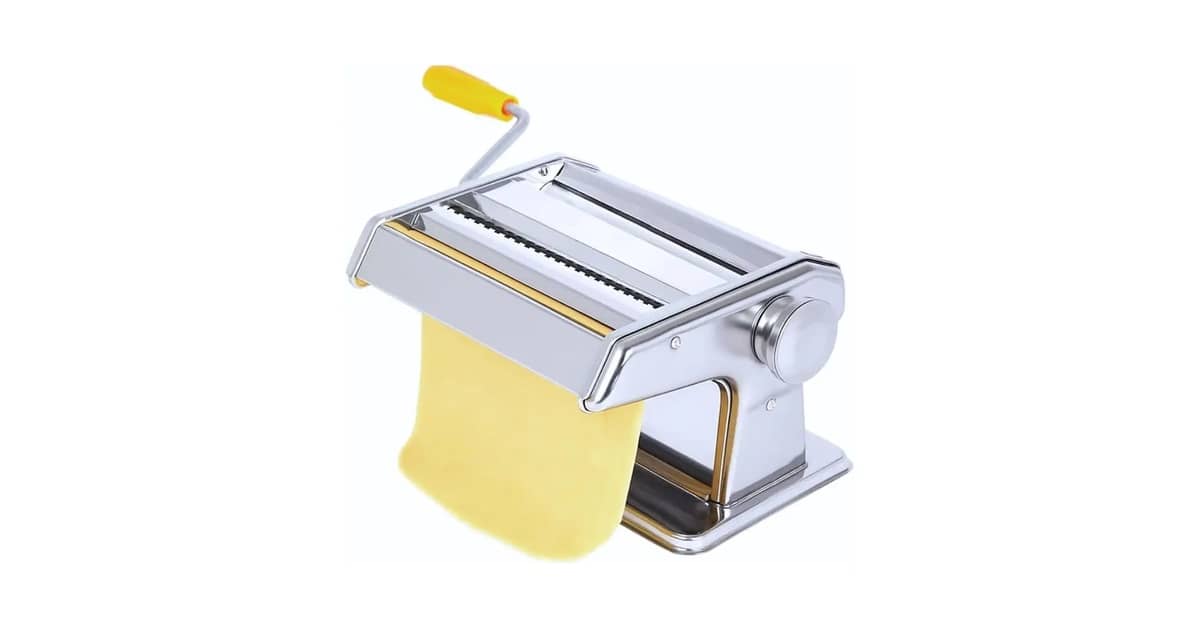 Melhores máquinas de macarrão manuais: Top 10 Inox
