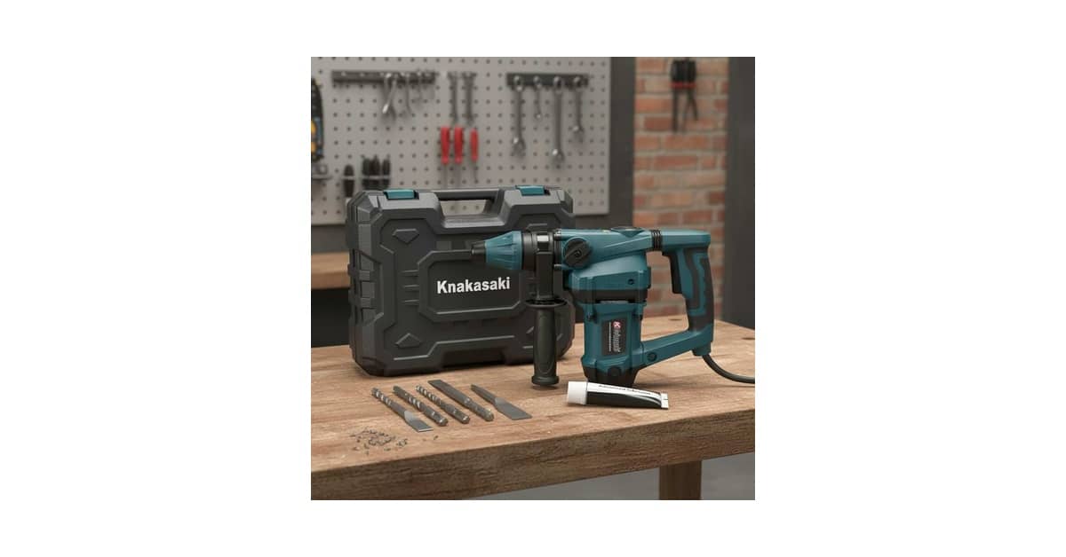 Melhores marteletes rompedores para pequenas demolições: 9 Modelos Ágeis